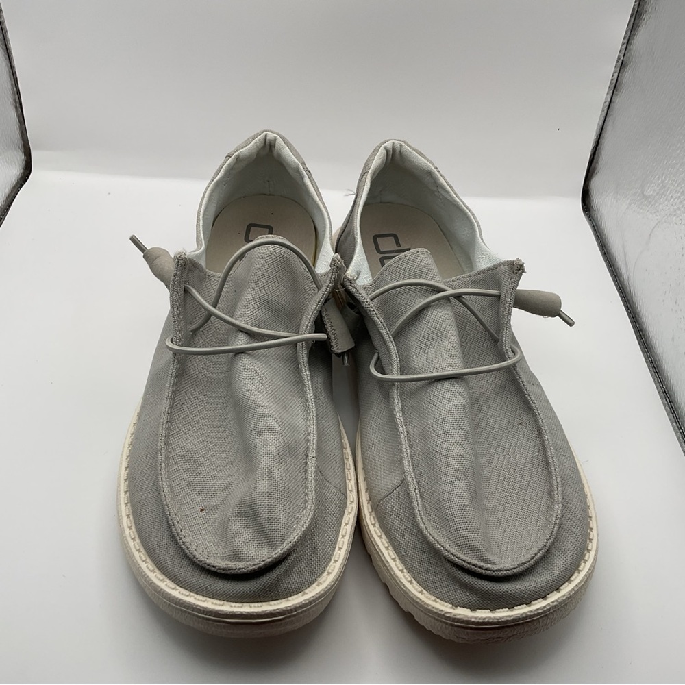 Hey Duda Wendy Gray Sneakers Size 8 - Picture 2 of 13